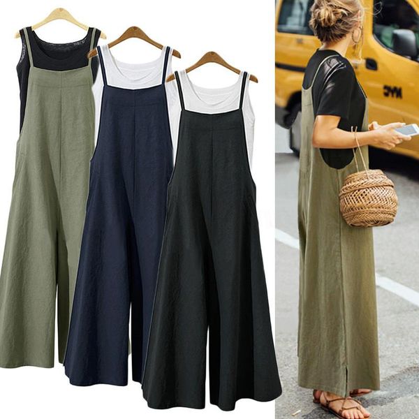 women's jumpsuits & rompers casual summer solid strap wide leg pants pockets romper dungaree bib overalls loose cotton linen for women, Black;white
women's jumpsuits & rompers casual summer solid strap wide leg pants pockets romper dungaree bib overalls loose cotton linen for women, Black;white