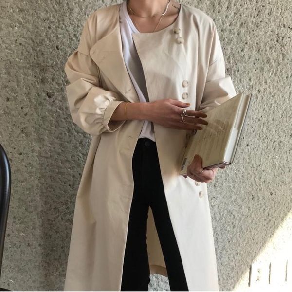 women's trench coats coat a061, Tan;black 
women's trench coats coat a061, Tan;black