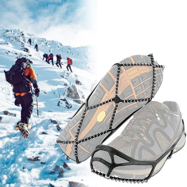 cords, slings and webbing 1 pair ice crampons high elastic tpe chain anti-skid snow climbing hiking shoe spikes grips- cleats overshoes
cords, slings and webbing 1 pair ice crampons high elastic tpe chain anti-skid snow climbing hiking shoe spikes grips- cleats overshoes