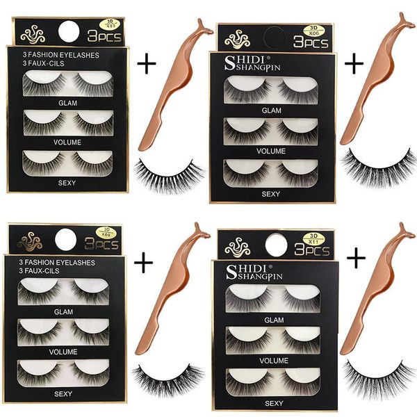 false eyelashes pairs mink lashes set natural soft extension kit 3d cilios maquillaje for beauty
false eyelashes pairs mink lashes set natural soft extension kit 3d cilios maquillaje for beauty