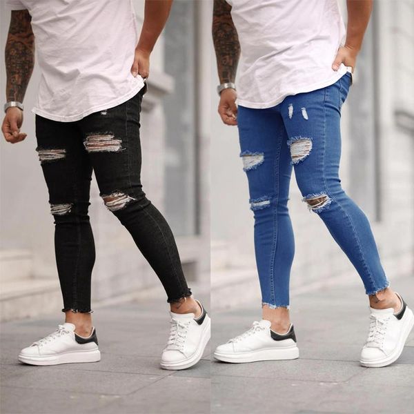 men's jeans skinny moto & biker vintage destroyed ripped broken punk pants homme hip hop men s-3xl, Blue
men's jeans skinny moto & biker vintage destroyed ripped broken punk pants homme hip hop men s-3xl, Blue