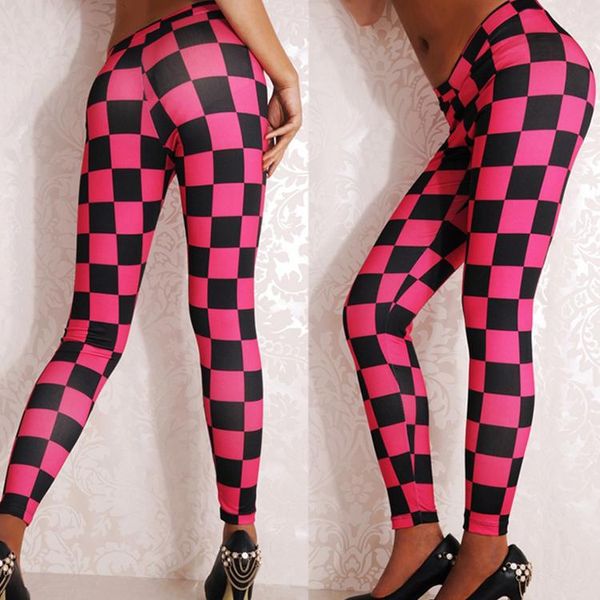 women's leggings female fitness women spring fall print striped plaid lady slim pencil pants, Black
women's leggings female fitness women spring fall print striped plaid lady slim pencil pants, Black