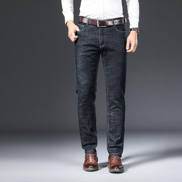men's jeans 2021 homme black thick jean baggy slim fit denim trousers soft business casual male classic biker 29-40, Blue
men's jeans 2021 homme black thick jean baggy slim fit denim trousers soft business casual male classic biker 29-40, Blue