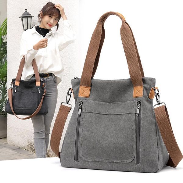evening bags female large capacity casual canvas handle bag soft handbag travel women shoulder messenger
evening bags female large capacity casual canvas handle bag soft handbag travel women shoulder messenger