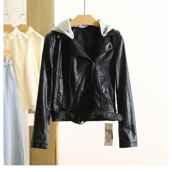 women's leather & faux women's jacket moto biker zipper asymmetric zip jackets, Black
women's leather & faux women's jacket moto biker zipper asymmetric zip jackets, Black