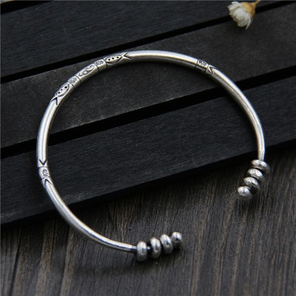 silver 925 jewelry bagua fish taiji yinyang fashion imported from thailand handmade ladies opening bracelet size 3.50, Golden;silver
silver 925 jewelry bagua fish taiji yinyang fashion imported from thailand handmade ladies opening bracelet size 3.50, Golden;silver