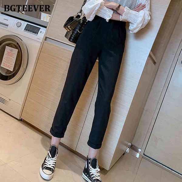 pants workwear high waist pockets female suit casual loose women harem pants autumn winter pantalon femme vpeo, Black;white
pants workwear high waist pockets female suit casual loose women harem pants autumn winter pantalon femme vpeo, Black;white