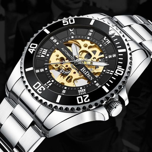 mechanical watch men skeleton automatic self-wind watches antique business wristwatch male relogio masculino wristwatches, Slivery;brown
mechanical watch men skeleton automatic self-wind watches antique business wristwatch male relogio masculino wristwatches, Slivery;brown