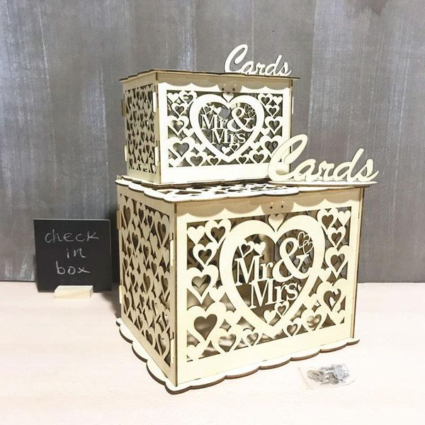 gift wrap diy wedding case card box wooden money with lock decoration birthday party holder container supplies
gift wrap diy wedding case card box wooden money with lock decoration birthday party holder container supplies