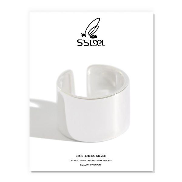 cluster rings s'steel minimalist ring 925 sterling silver for women handmade trendy geometric open joyeria fina para mujer jewellery gi, Golden;silver
cluster rings s'steel minimalist ring 925 sterling silver for women handmade trendy geometric open joyeria fina para mujer jewellery gi, Golden;silver