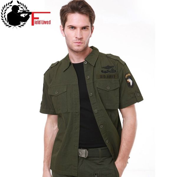 allies combat camouflage men short-sleeve shirt summer casual 101st airborne division army fans tactical short-sleeved shirt 210518, White;black
allies combat camouflage men short-sleeve shirt summer casual 101st airborne division army fans tactical short-sleeved shirt 210518, White;black