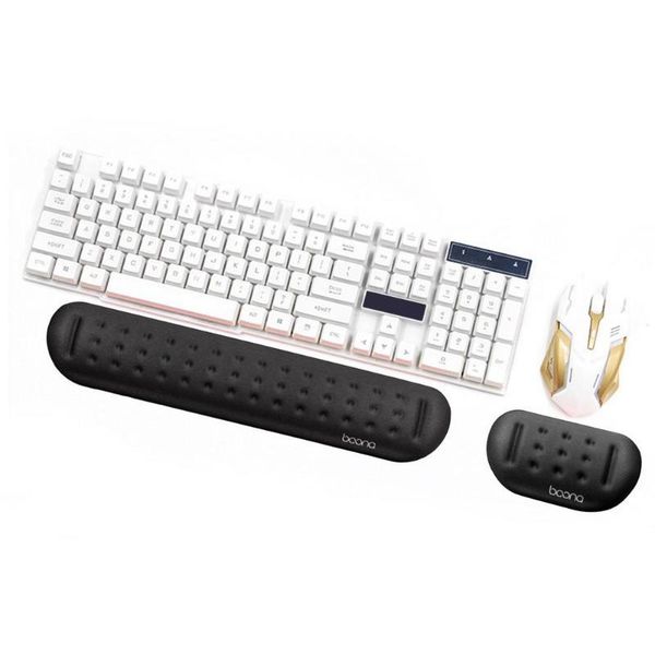 mouse pads & wrist rests keyboard rest pad durable comfortable silicone mousepad hand support for lapoffice gaming
mouse pads & wrist rests keyboard rest pad durable comfortable silicone mousepad hand support for lapoffice gaming