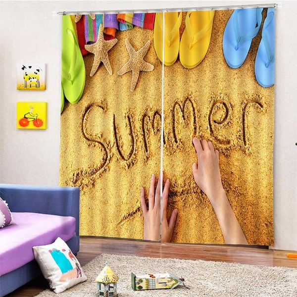 curtain & drapes custom summer beach curtains 3d blackout for living room kids bedroom fabric personality
curtain & drapes custom summer beach curtains 3d blackout for living room kids bedroom fabric personality