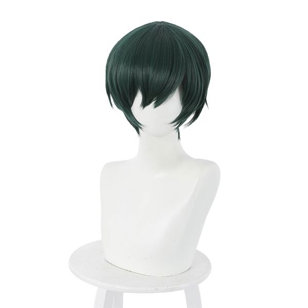 zenin mai cosplay wig anime jujutsu kaisen dark green short heat resistant synthetic hair halloween party wigs, Black
zenin mai cosplay wig anime jujutsu kaisen dark green short heat resistant synthetic hair halloween party wigs, Black