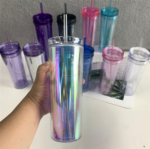 colorful 20oz acrylic skinnny tumbler with lid straw double walled as reusable plastic cups clear straight travel water bottles
colorful 20oz acrylic skinnny tumbler with lid straw double walled as reusable plastic cups clear straight travel water bottles