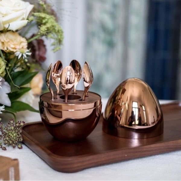 6pcs plating stainless steel trendy coffee spoon cultery mood egg tea spoons set for home furnishings
6pcs plating stainless steel trendy coffee spoon cultery mood egg tea spoons set for home furnishings