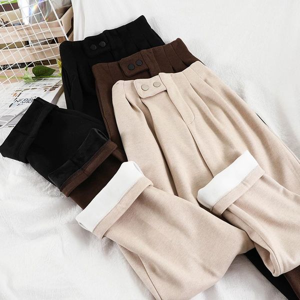 women's pants & capris v590 qiu dong high waist loose harlan turnip female thickening and velvet suit cloth leisure trousers, Black;white
women's pants & capris v590 qiu dong high waist loose harlan turnip female thickening and velvet suit cloth leisure trousers, Black;white