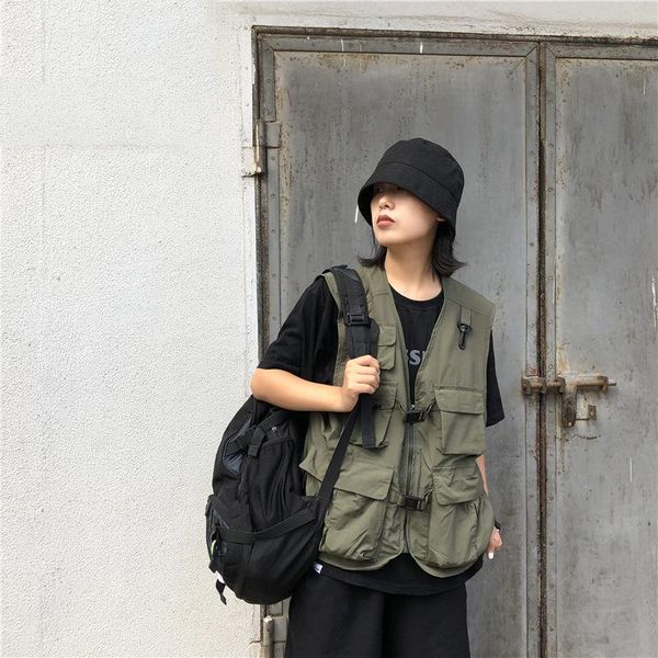 men's vests outdoor pographers couples military function tactical tooling multi-pocket safari style men and women soft vest, Black;white
men's vests outdoor pographers couples military function tactical tooling multi-pocket safari style men and women soft vest, Black;white
