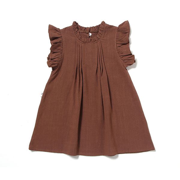 summer new fashion childrens clothing pastoral style girls pure color linen lace flying sleeve round neck princess dress, Red;yellow
summer new fashion childrens clothing pastoral style girls pure color linen lace flying sleeve round neck princess dress, Red;yellow