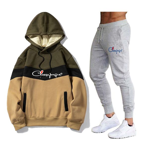 men tracksuit casual fashion men's sportswear jacket pants two pieces set 2022 spring autumn jogger sports suit, Gray
men tracksuit casual fashion men's sportswear jacket pants two pieces set 2022 spring autumn jogger sports suit, Gray