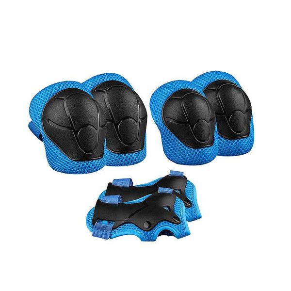 elbow & knee pads 6pcs skating protective gear set wrist pad child riding bicycle skateboard ice, Black;gray
elbow & knee pads 6pcs skating protective gear set wrist pad child riding bicycle skateboard ice, Black;gray