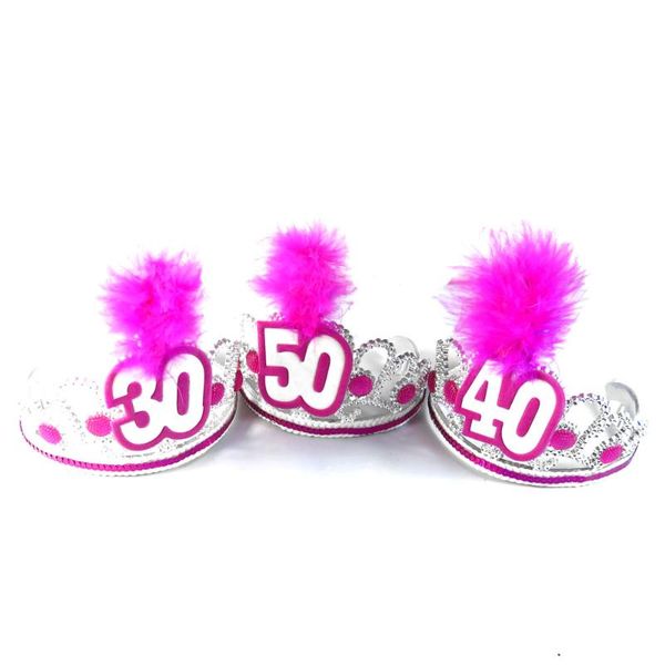 party hats 30 40 50 happy birthday tiara pink white feather 50% off if buy 3pcs hair accessories fun gift for event supplies
party hats 30 40 50 happy birthday tiara pink white feather 50% off if buy 3pcs hair accessories fun gift for event supplies