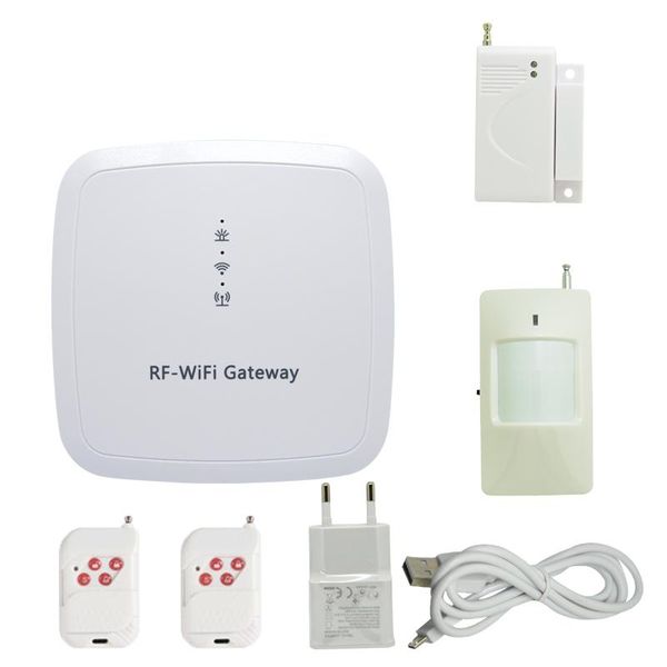 product smart home security wifi alarm system with app control door open self defense smoke fire detector systems
product smart home security wifi alarm system with app control door open self defense smoke fire detector systems