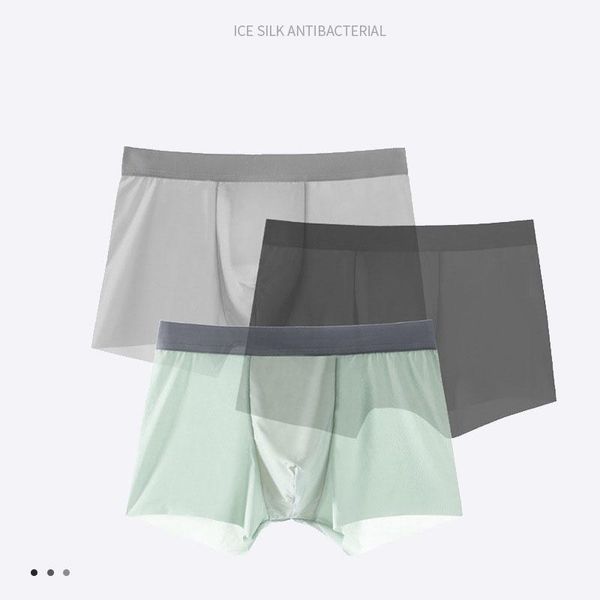 underpants 2021 men underwear thin breathable ice silk no trace simplic translucent male boxer short soft quality high flexibil b98, Black;white
underpants 2021 men underwear thin breathable ice silk no trace simplic translucent male boxer short soft quality high flexibil b98, Black;white