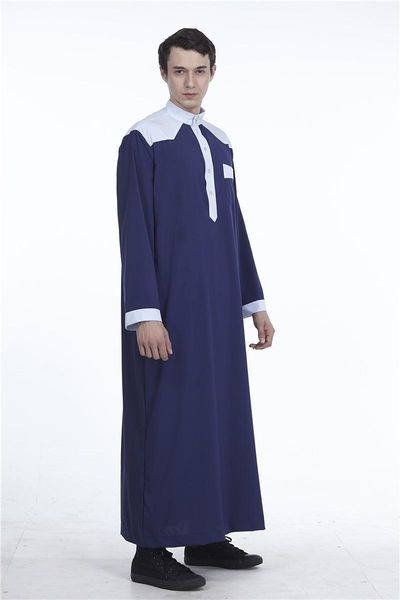 ethnic clothing jubba thobe national color-blocking men's robe middle east ramadan saudi arabia lasser bairam muslim fashion men robes, Red
ethnic clothing jubba thobe national color-blocking men's robe middle east ramadan saudi arabia lasser bairam muslim fashion men robes, Red
