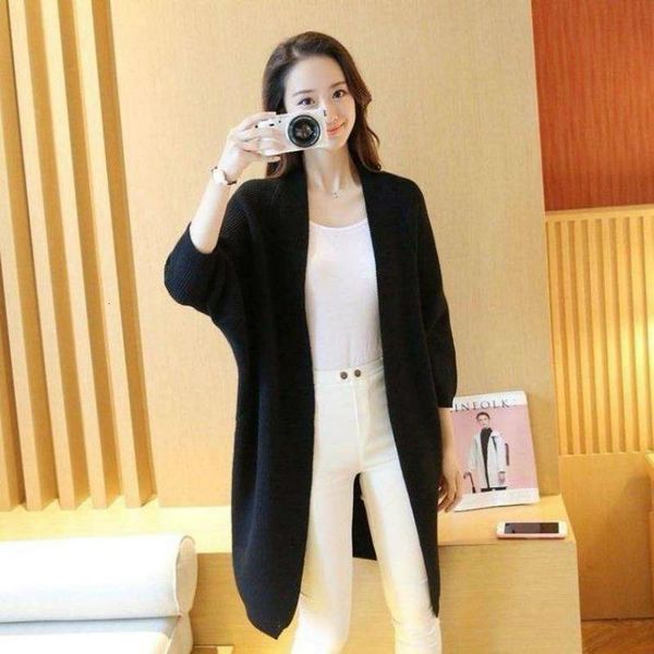 women's jackets yocalor solid color women sweater loose fashion long sleeve elegant cardigan feminino 2021 autumn winter thick chaqueta, Black;brown
women's jackets yocalor solid color women sweater loose fashion long sleeve elegant cardigan feminino 2021 autumn winter thick chaqueta, Black;brown