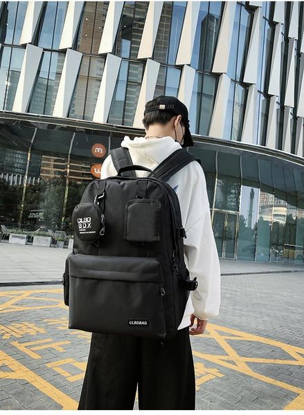 backpack pb3377 large capacity casual 2021 college student school bag 
backpack pb3377 large capacity casual 2021 college student school bag