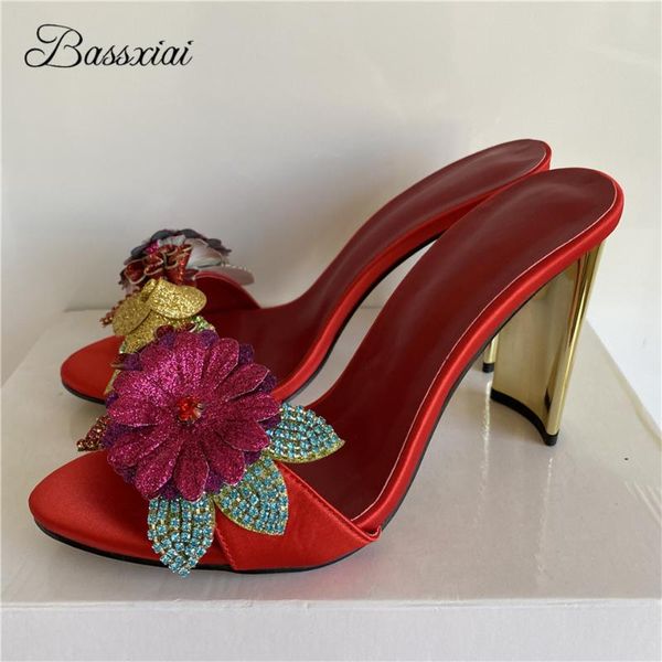 crystal sequins flower sandals for girls women metal strange high heels luxury satin straps summer rhinestone party shoes, Black
crystal sequins flower sandals for girls women metal strange high heels luxury satin straps summer rhinestone party shoes, Black