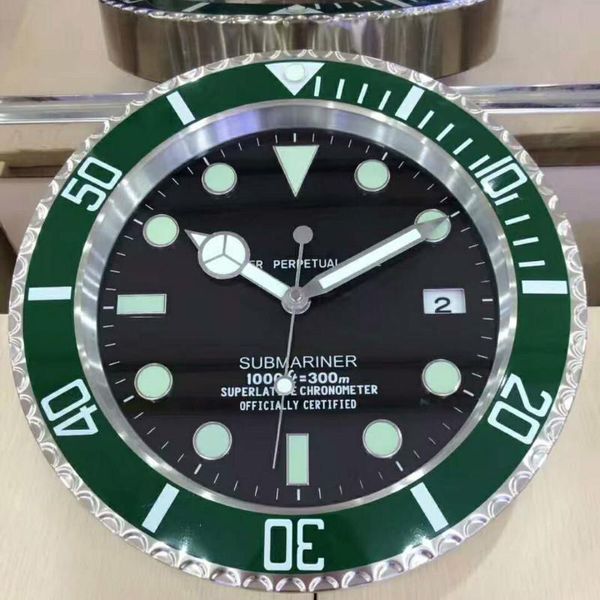 large luxury wall clock metal calendar magnifier silent watch stainless steel luminous clocks home decor living room logo
large luxury wall clock metal calendar magnifier silent watch stainless steel luminous clocks home decor living room logo