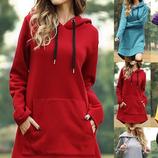 hooded tunic dress drawstring women sweatshirts poleron mujer kangaroo pocket irregular casual hoodie long sleeve, Black
hooded tunic dress drawstring women sweatshirts poleron mujer kangaroo pocket irregular casual hoodie long sleeve, Black