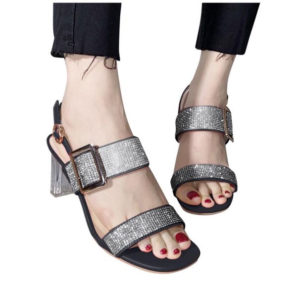 sandals clear high heels women 2021 rhinestone shoes platform summer buckle strap woman sandalias mujer, Black
sandals clear high heels women 2021 rhinestone shoes platform summer buckle strap woman sandalias mujer, Black