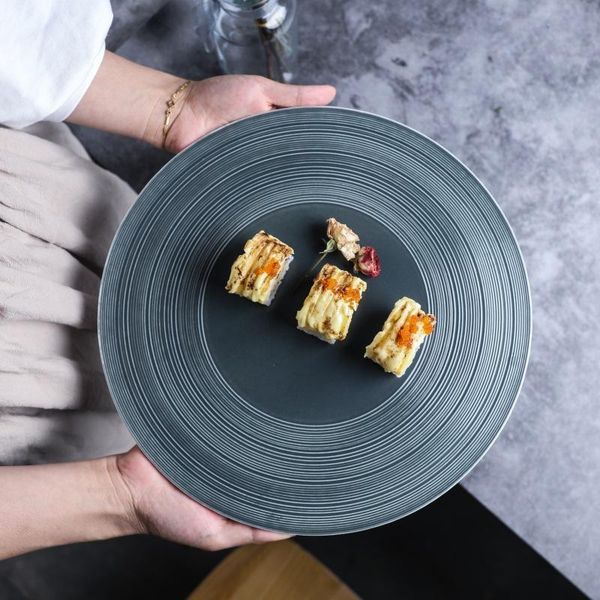 dishes & plates inch ceramic french restaurant flat line western plate pasta creative steak vajilla platos dinnerware set
dishes & plates inch ceramic french restaurant flat line western plate pasta creative steak vajilla platos dinnerware set