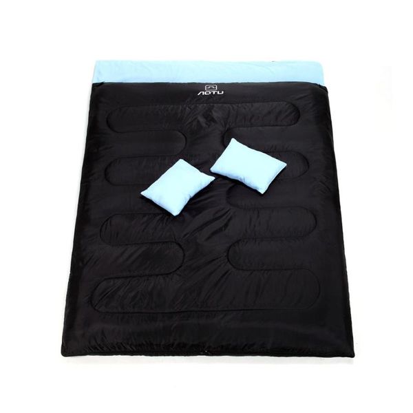 camping outdoor tourists double thermal sleeping bag hiking with 2 pillows winter warm bags
camping outdoor tourists double thermal sleeping bag hiking with 2 pillows winter warm bags