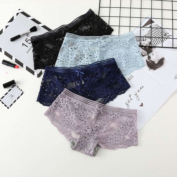 european style floral embroidered lace underwear women lingerie hollow out panties thong crotch cotton briefs, Black;white
european style floral embroidered lace underwear women lingerie hollow out panties thong crotch cotton briefs, Black;white