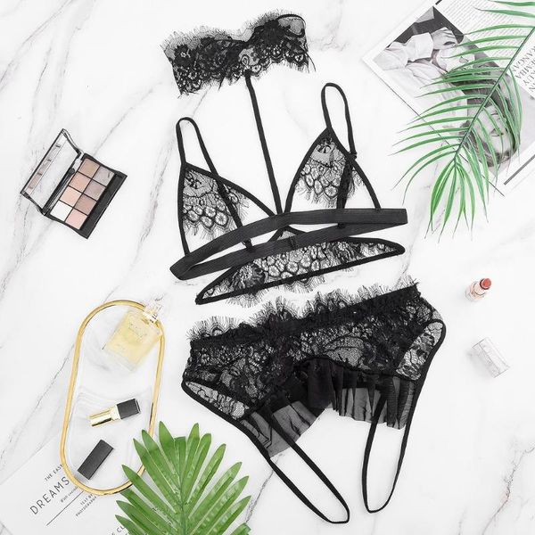 bras sets lace exotic lingerie for women set bra thong see through underwear within temptation langerie para o sexo, Red;black
bras sets lace exotic lingerie for women set bra thong see through underwear within temptation langerie para o sexo, Red;black