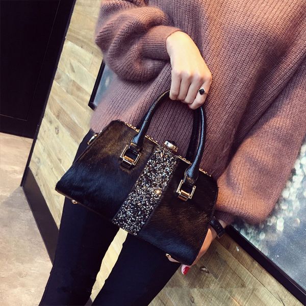 horse hair 2020 new fashion autumn and winter hand boston inlaid diamond women's one shoulder slant span bag
horse hair 2020 new fashion autumn and winter hand boston inlaid diamond women's one shoulder slant span bag