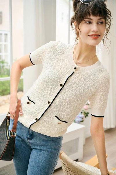 women's sweaters 2021 autumn fashion sweater cardigans ladies vintage jacquard patterns knitting short sleeve white black cardi
women's sweaters 2021 autumn fashion sweater cardigans ladies vintage jacquard patterns knitting short sleeve white black cardi
