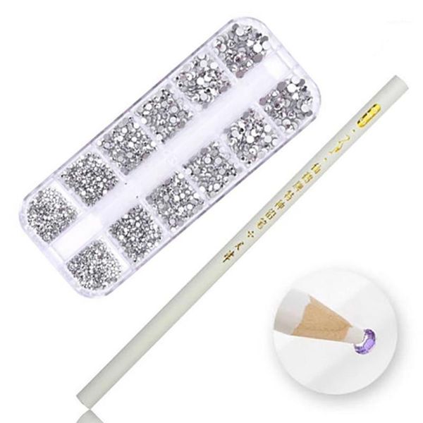colors mixed size nail art flat rhinestones decorations with dotting pen manicure set1
colors mixed size nail art flat rhinestones decorations with dotting pen manicure set1