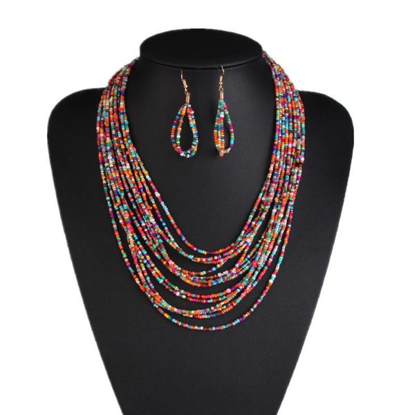 earrings & necklace omgala bohemian jewelry sets women costume statement drop earring fashion classic wedding accessories beads, Silver
earrings & necklace omgala bohemian jewelry sets women costume statement drop earring fashion classic wedding accessories beads, Silver