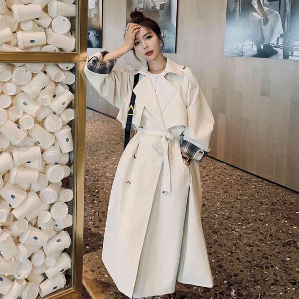 women's trench coats brand new loose oversize double-breasted long for women duster windbreaker lady outerwear spring autumn cloth, Tan;black
women's trench coats brand new loose oversize double-breasted long for women duster windbreaker lady outerwear spring autumn cloth, Tan;black