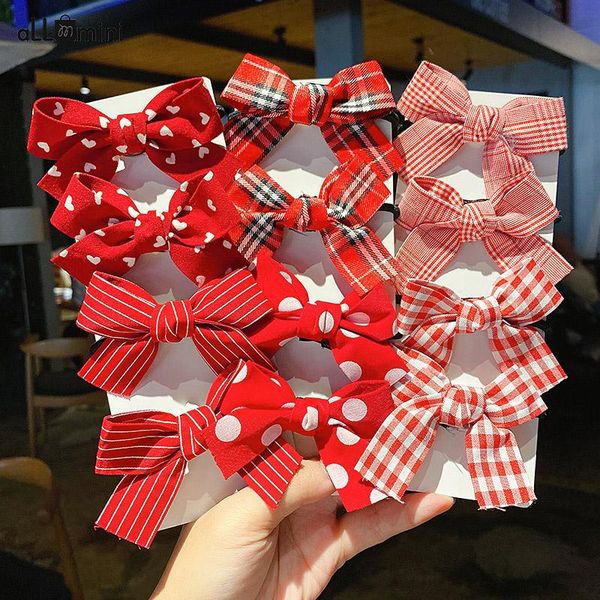 hair accessories 1pair girls red dots grosgrain ribbon bows clips hairpin girl's boutique clip headware kids, Slivery;white
hair accessories 1pair girls red dots grosgrain ribbon bows clips hairpin girl's boutique clip headware kids, Slivery;white