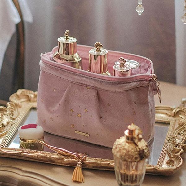 storage bags cosmetic bag portable velvet make up organizer soft girl lipstick women toiletry beauty case pouch beautician
storage bags cosmetic bag portable velvet make up organizer soft girl lipstick women toiletry beauty case pouch beautician