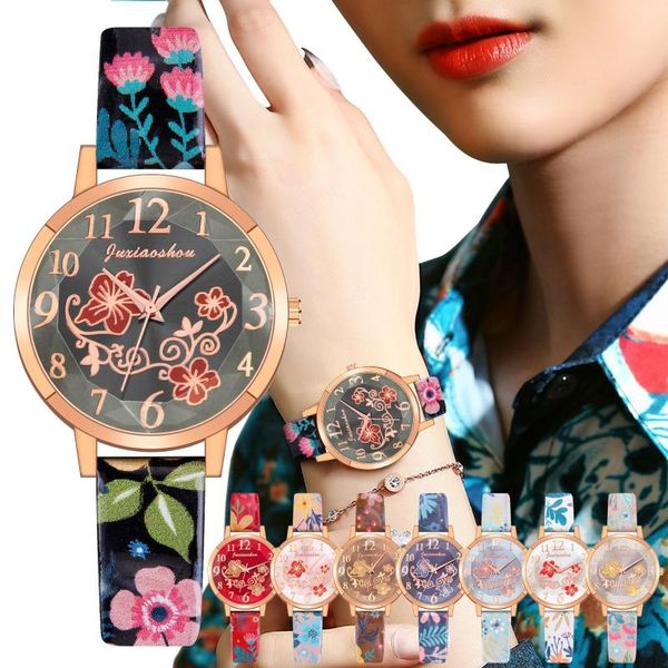 wristwatches women wristwatch sweet female wrist watch idyllic flowers arabic digital dial flower printed leather strap ladies quartz watche, Slivery;brown
wristwatches women wristwatch sweet female wrist watch idyllic flowers arabic digital dial flower printed leather strap ladies quartz watche, Slivery;brown
