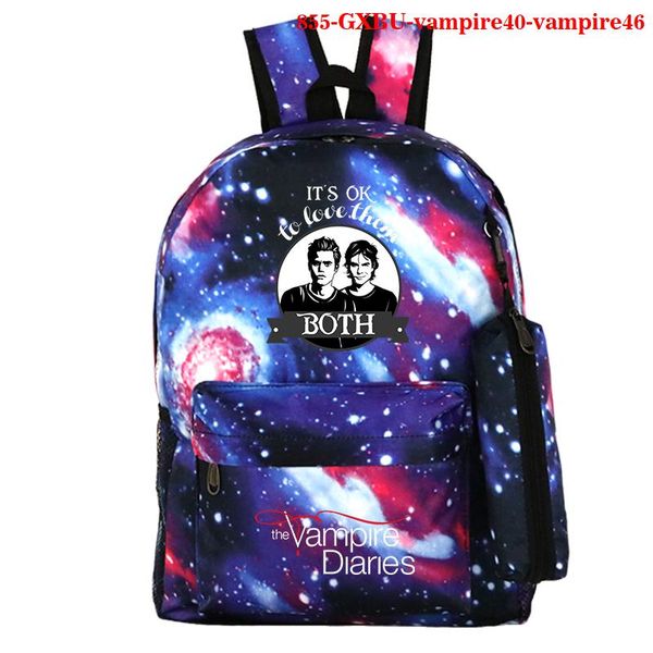 backpack the vampire diaries schoolbags for men women shoulder bags students bookbag with pen rucksack
backpack the vampire diaries schoolbags for men women shoulder bags students bookbag with pen rucksack