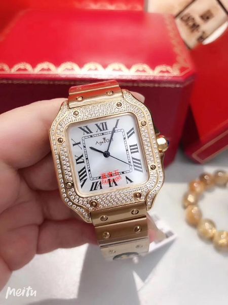 wristwatches men silver rose gold diamonds stainless steel quartz rome dial sapphire glass sport square watch, Slivery;brown
wristwatches men silver rose gold diamonds stainless steel quartz rome dial sapphire glass sport square watch, Slivery;brown