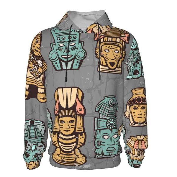 men's hoodies & sweatshirts vintage aztec masks- set sweatshirt teenager long sleeve autumn winter warm pullovers pockets, Black
men's hoodies & sweatshirts vintage aztec masks- set sweatshirt teenager long sleeve autumn winter warm pullovers pockets, Black